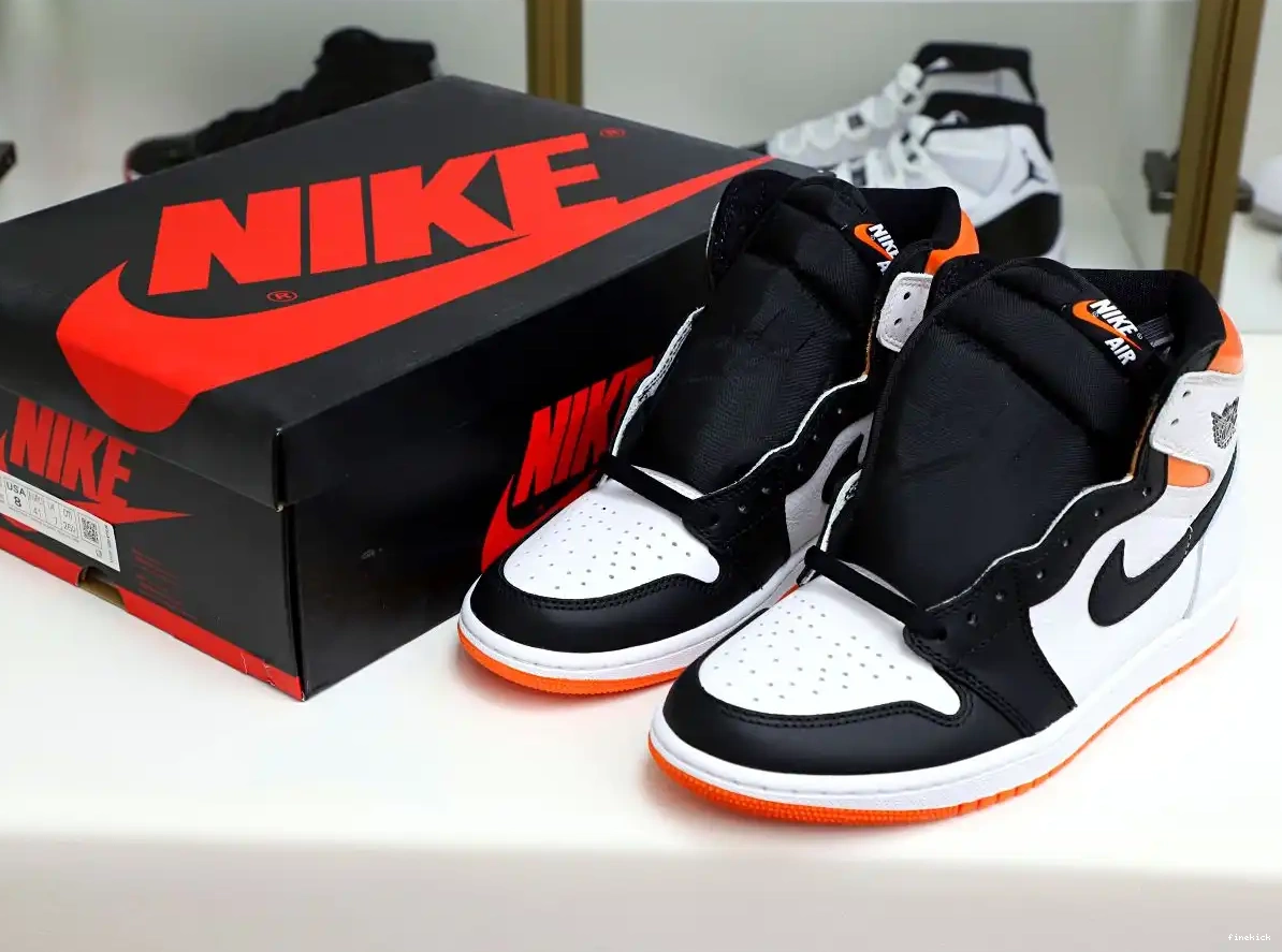 OG Electro Orange' Jordan High 1 Retro Air 0416